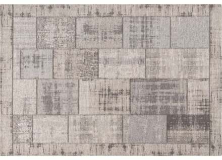 Trendhopper Vloerkleed Pablo grijs 155x230 - - Breedte: 155.00 cm