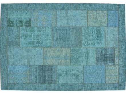 Trendhopper Vloerkleed Pablo turquoise 155x230 - - Breedte: 155.00 cm