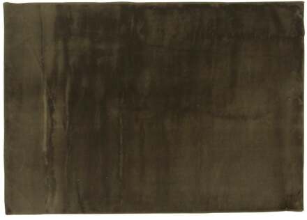 Trendhopper Vloerkleed Perry olijfgroen 200x290 - - Breedte: 200.00 cm