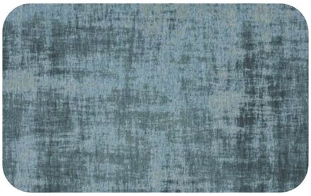 Trendhopper Vloerkleed Rovinj afgeronde hoeken lichtblauw 33 - - Breedte: