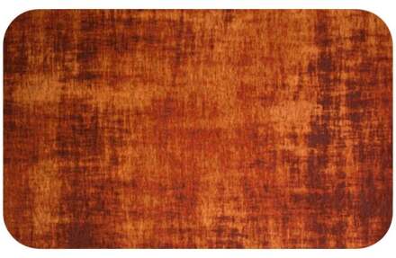 Trendhopper Vloerkleed Rovinj afgeronde hoeken roest 63 - - Breedte: