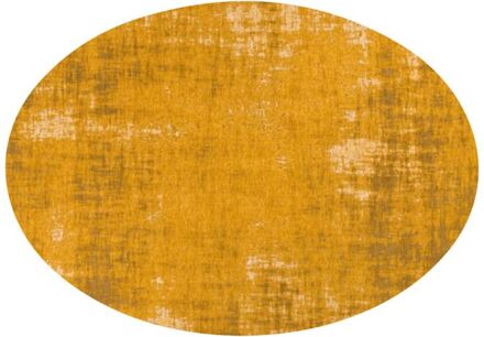 Trendhopper Vloerkleed Rovinj ellips okergeel 62 - - Breedte: