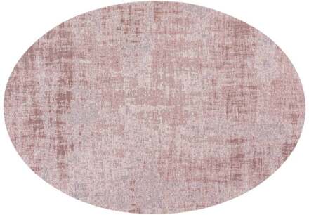 Trendhopper Vloerkleed Rovinj ellips roze 43 - - Breedte: