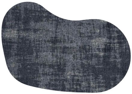 Trendhopper Vloerkleed Rovinj organisch donkerblauw 35 - - Breedte: