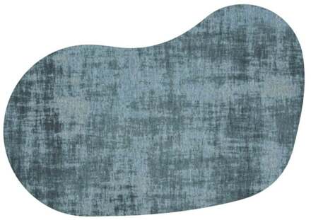 Trendhopper Vloerkleed Rovinj organisch gespiegeld 200x290cm lichtblauw 33 - - Breedte: 200.00 cm