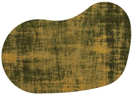 Trendhopper Vloerkleed Rovinj organisch gespiegeld groen 52 - - Breedte: