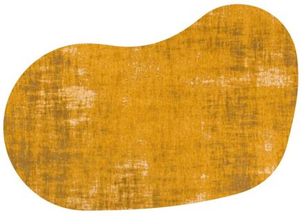 Trendhopper Vloerkleed Rovinj organisch gespiegeld okergeel 62 - - Breedte: