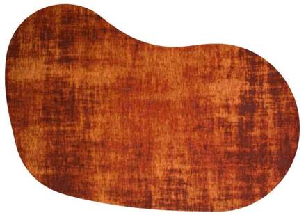 Trendhopper Vloerkleed Rovinj organisch roest 63 - - Breedte:
