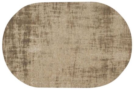 Trendhopper Vloerkleed Rovinj ovaal beige 15 - - Breedte: