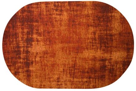 Trendhopper Vloerkleed Rovinj ovaal roest 63 - - Breedte: