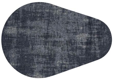 Trendhopper Vloerkleed Rovinj pebble donkerblauw 35 - - Breedte: