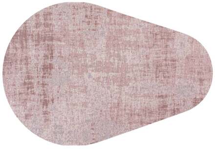 Trendhopper Vloerkleed Rovinj pebble roze 43 - - Breedte:
