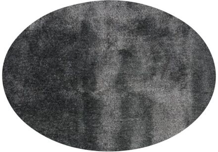 Trendhopper Vloerkleed Vernissage ellips blauw 31 - - Breedte: