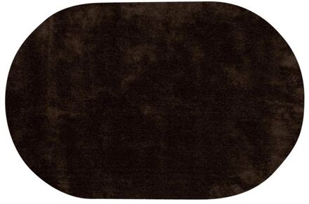 Trendhopper Vloerkleed Vernissage ovaal bruin 19 - - Breedte: