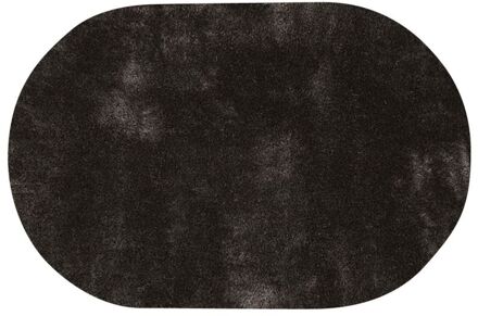Trendhopper Vloerkleed Vernissage ovaal donkerbruin 18 - - Breedte: