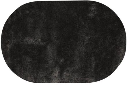 Trendhopper Vloerkleed Vernissage ovaal donkergrijs 26 - - Breedte: