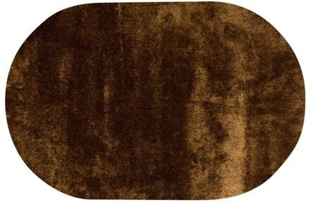 Trendhopper Vloerkleed Vernissage ovaal goud 69 - - Breedte: