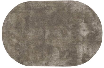 Trendhopper Vloerkleed Vernissage ovaal grijs 21 - - Breedte: