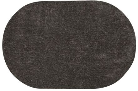 Trendhopper Vloerkleed Vernissage ovaal lichtgrijs 22 - - Breedte: