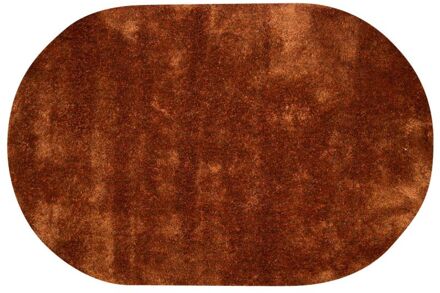 Trendhopper Vloerkleed Vernissage ovaal oranje 63 - - Breedte: