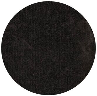 Trendhopper Vloerkleed Vernissage rond antraciet 24 Grijs - - Breedte: