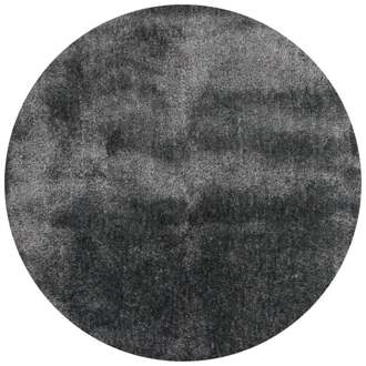 Trendhopper Vloerkleed Vernissage rond blauw 31 - - Breedte: