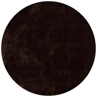Trendhopper Vloerkleed Vernissage rond bruin 19 - - Breedte: