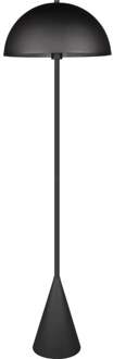 Trendhopper Vloerlamp Allan Zwart - - Breedte: