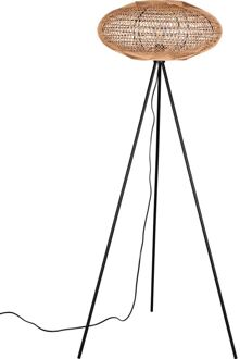 Trendhopper Vloerlamp Hedda mat zwart Excl. 1 x E27 4W - - Breedte: 52.00 cm