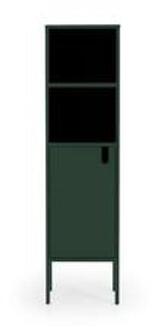 Trendhopper wandkast Uno 1-deurs - groen - 152x40x40 cm - Leen Bakker - 40 x 40 x 152