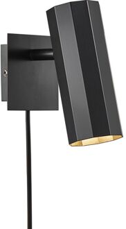 Trendhopper Wandspot Alanis zwart - - Breedte: 8.60 cm