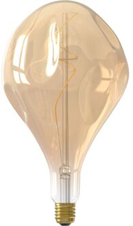 Trendhopper XXL Organic Evo LED Goud - E27 - 6W - Dimbaar