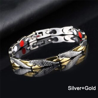 Trendy 4 Kleuren Gewichtsverlies Energie Magneten Sieraden Afslanken Bangle Armbanden Twisted Magnetische Therapie Armband Gezondheidszorg zilver en goud