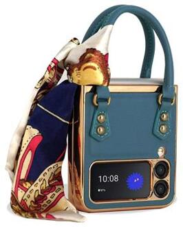 Trendy Handbag Series Samsung Galaxy Z Flip4 Hoesje - Groen