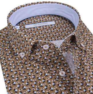 trendy overhemd met lange mouwen Beige