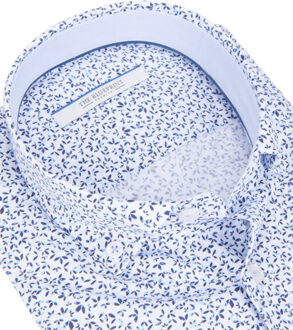 Trendy overhemd met lange mouwen Blauw