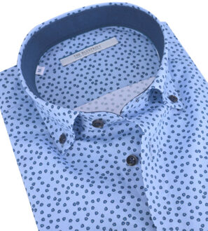 trendy overhemd met lange mouwen Blauw