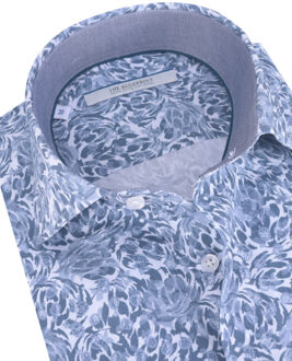 trendy overhemd met lange mouwen Blauw