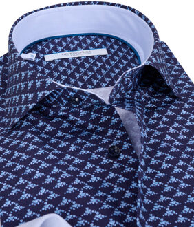 trendy overhemd met lange mouwen Blauw