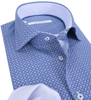 trendy overhemd met lange mouwen Blauw