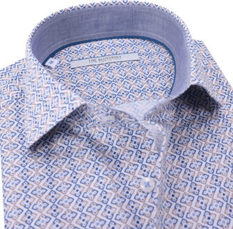 trendy overhemd met lange mouwen Blauw