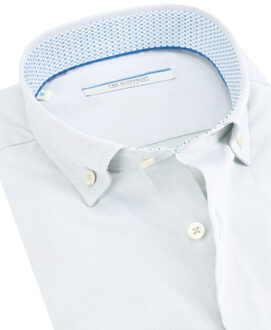 trendy overhemd met lange mouwen Groen - XXXL