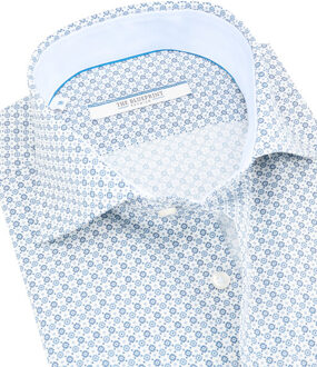 trendy overhemd met lange mouwen - maat L Wit