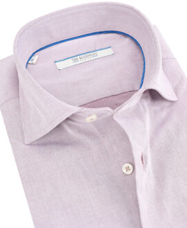 trendy overhemd met lange mouwen - maat M Rood