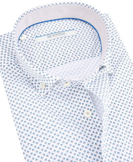 trendy overhemd met lange mouwen - maat M Wit