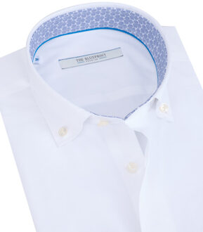 trendy overhemd met lange mouwen - maat XXL Wit