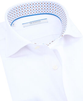 trendy overhemd met lange mouwen - maat XXL Wit