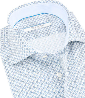 trendy overhemd met lange mouwen - maat XXXL Wit