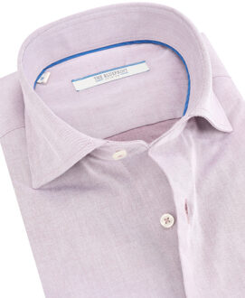 trendy overhemd met lange mouwen Rood - XL