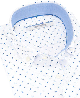 trendy overhemd met lange mouwen Wit - XL